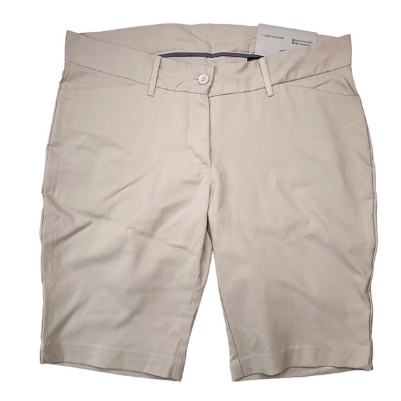 Haus‎ of Grey Lightweight Camel  Golf Shorts - Picture 1 of 5